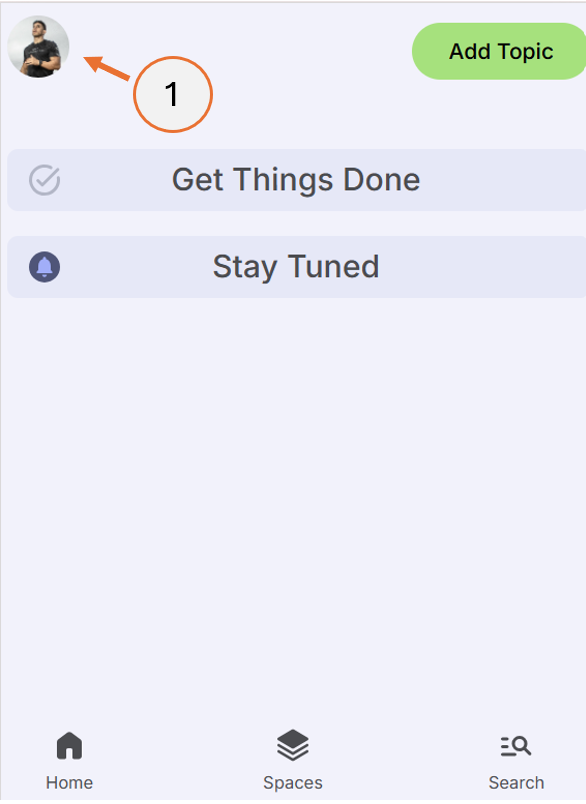 screenshot showing step 1 of the change password process