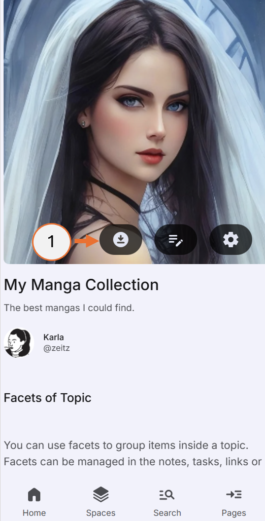 screenshot showing how to remove large objects from the device